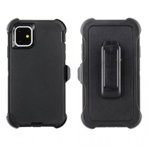 Iphone 11Pro (5.8 Inch) Full Protection Construction Case In Black/Black