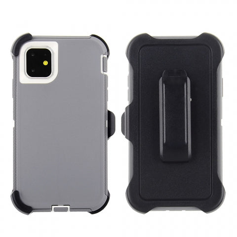 Iphone 11Pro Max (6.5 Inch) Construction Case In Grey/White