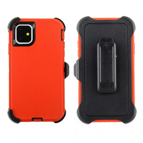 Iphone 11Pro Max (6.5 Inch) Construction Case In Red/Black