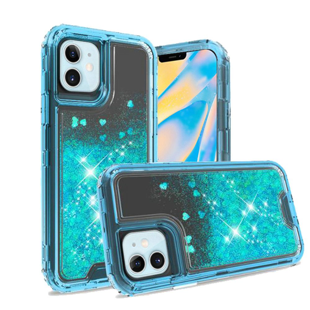 Iphone 12 / 12Pro (6.1 Inch) Waterfloating Case Teal