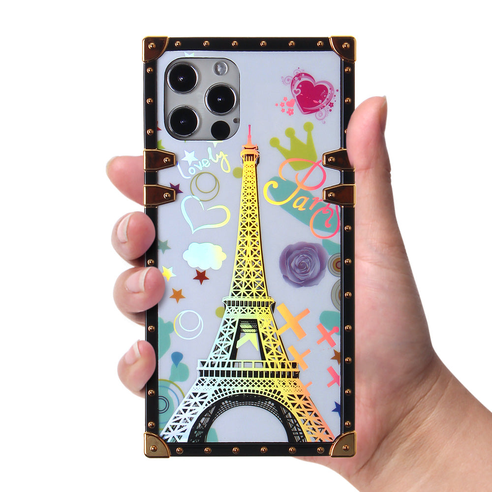 Iphone 12 / 12Pro (6.1 Inch) Design Case Eiffel On White