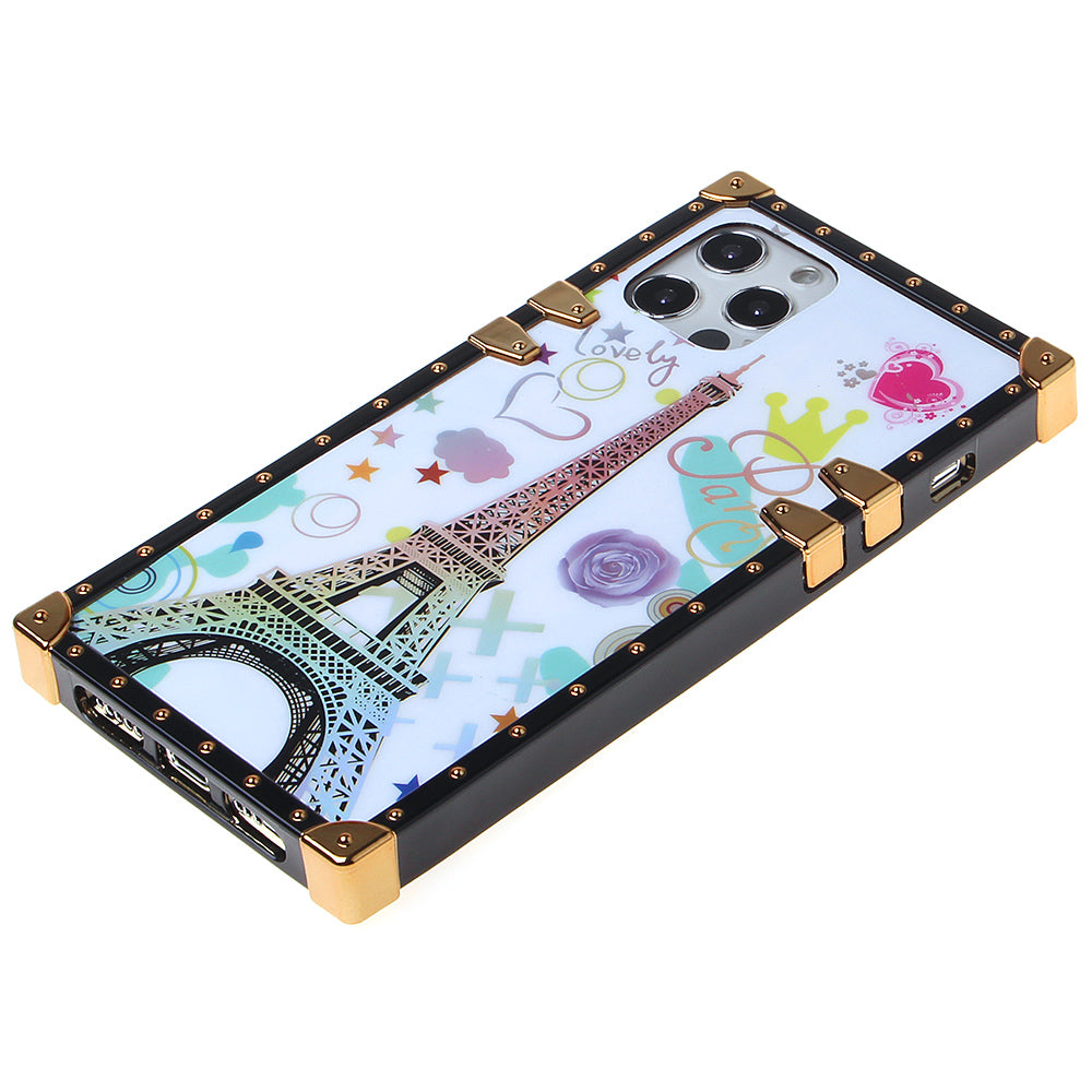 Iphone 12 / 12Pro (6.1 Inch) Design Case Eiffel On White