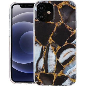 Iphone 7 / 8 / SE Marble Design Case Black