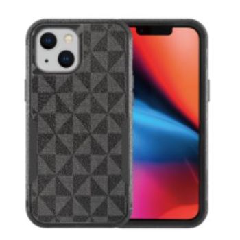 Iphone 7 / 8 / SE Checkered Design Case Black