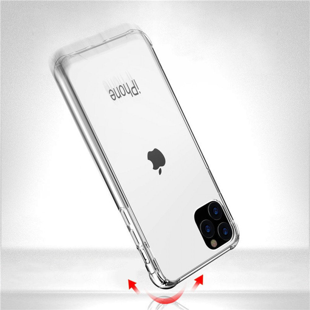 Iphone 11Pro Max (6.5 Inch) Hard Tpu Clear Case With Edges