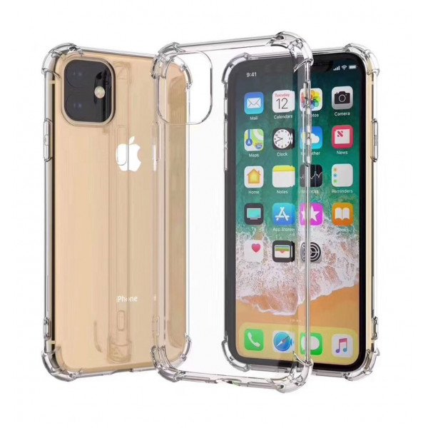 Iphone 11Pro Max (6.5 Inch) Hard Tpu Clear Case With Edges