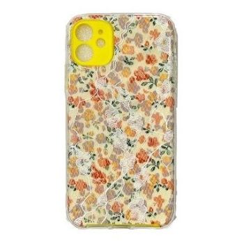 Iphone 11 (6.1 Inch) Lace Design Case Yellow