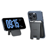 Esoulk - Magnetic Wallet w/Foldable Stand [EK-3005BK] - Black
