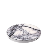 PopSockets: Collapsible Grip & Stand for Phones and Tablets - White Marble