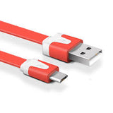 Edge Micro USB To USB 2.0 8Ft Data Cable In Red