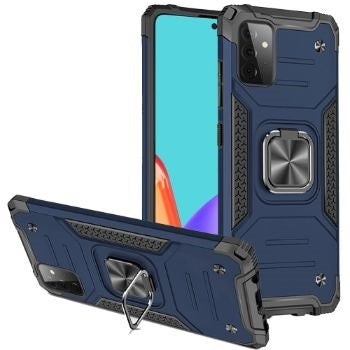 Iphone Xs Max Square Ring Case Blue