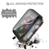 Apple Watch 45mm Frame with Tempered Glass Black