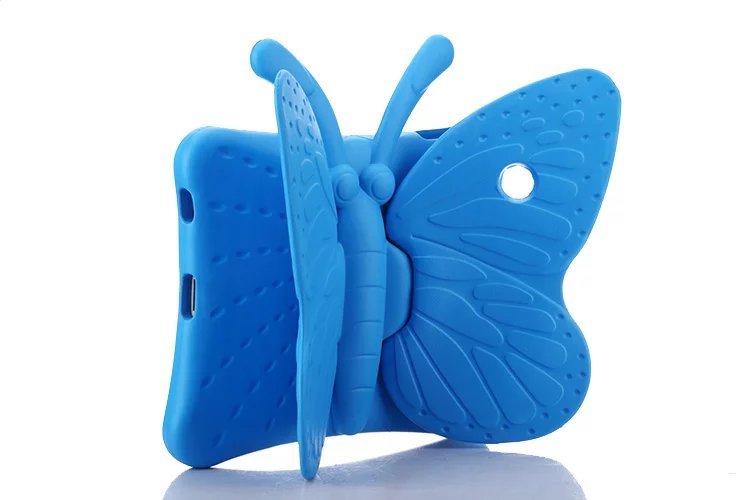 Ipad Mini 12345 Butterfly Style Case Blue