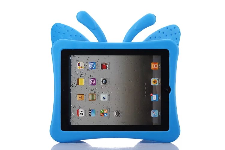 Apple Ipad Mini6 Handle Case with Bow and Hands as Kickstand Black