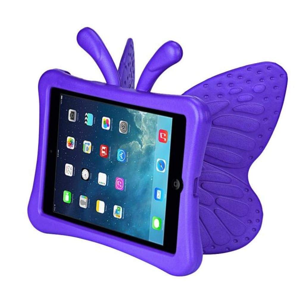 Apple Ipad Mini6 Handle Case with Bow and Hands as Kickstand Hot Pink