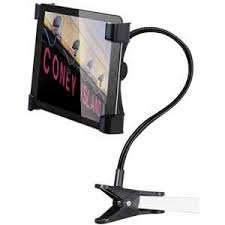 Bytech Universal Tablet Holder With Clip On Grip With 360° Rotation Adjustable Arm