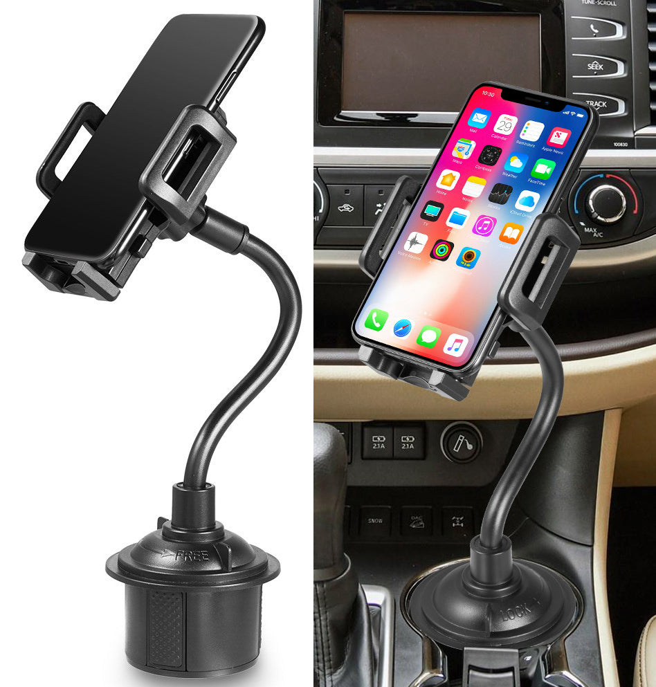 CAR CUP HOLDER PHONE MOUNT