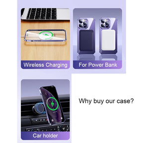 Electroplating Magnetic Case For iPhone