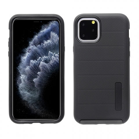 Iphone 11Pro Max (6.5 Inch) Matt Brushed Case In Black
