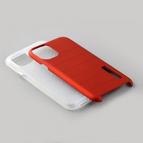 Iphone 11Pro (5.8 Inch) Matt Brushed Case In Red