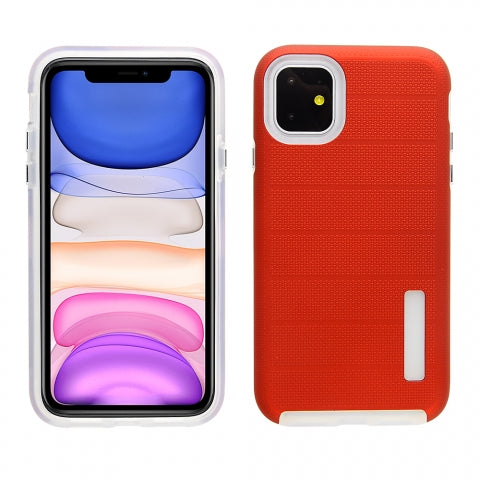 Iphone 11Pro Max (6.5 Inch) Matt Brushed Case In Red