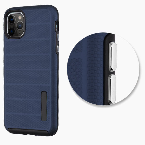Iphone 11 (6.1 Inch) Matt Brushed Case In Navy