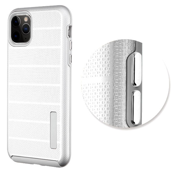 Iphone 12Pro Max (6.5 Inch) Matt Brushed Case In Silver