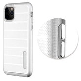 Iphone 11Pro Max (6.5 Inch) Matt Brushed Case In Silver