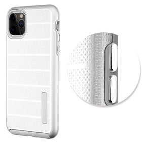 Iphone 11Pro Max (6.5 Inch) Matt Brushed Case In Silver