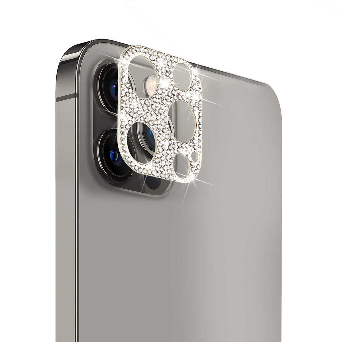 Iphone 11 ( 6.1 Inch) Back Camera Lens Cover Diamond Silver