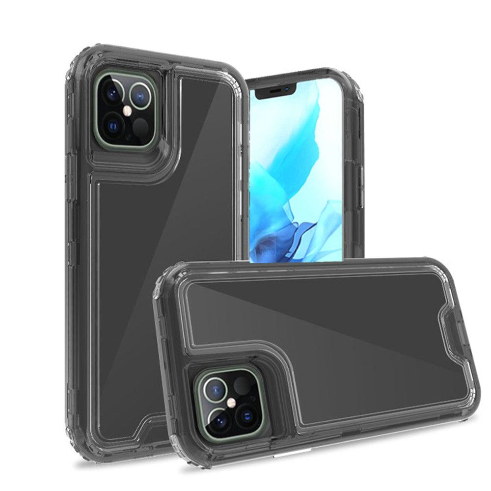 Iphone 13 (6.1 Inch) Hard TPU Case Clear Black