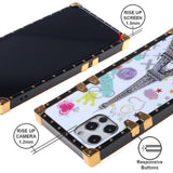 Iphone 12 / 12Pro (6.1 Inch) Design Case Eiffel On White