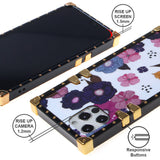 Iphone 12 / 12Pro (6.1 Inch) Design Case Flowers On White