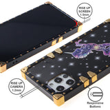 Iphone 12 / 12Pro (6.1 Inch) Design Case Unicorn On Black