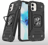 Iphone 7 / 8 / SE Square Ring Case Black