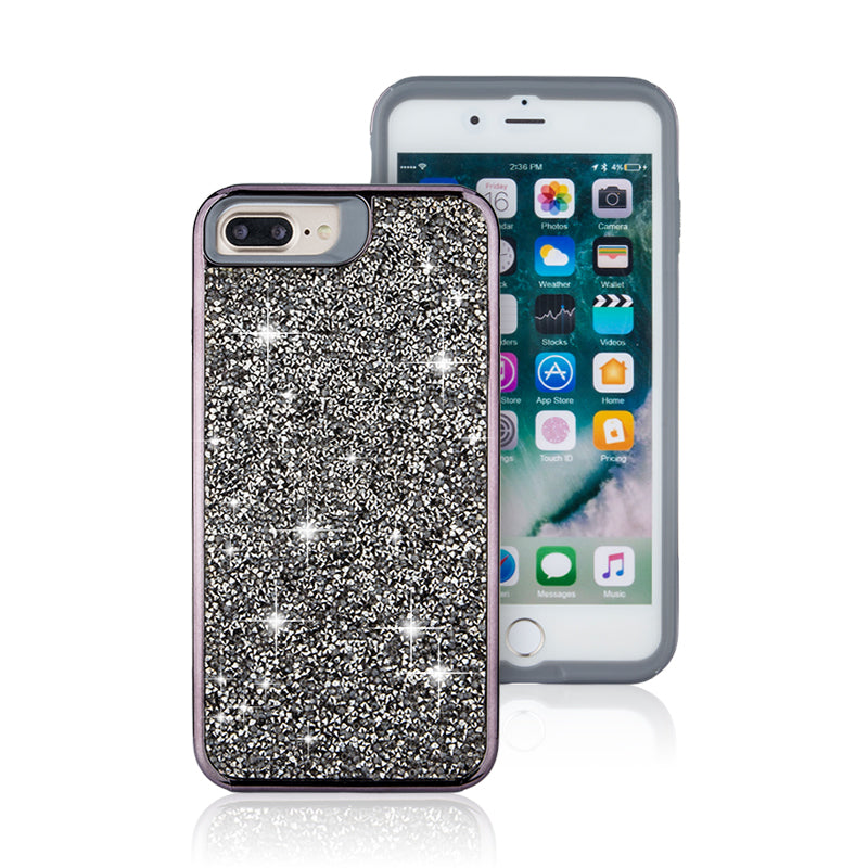 Iphone 7Plus / 8Plus Rock Diamond Case Black