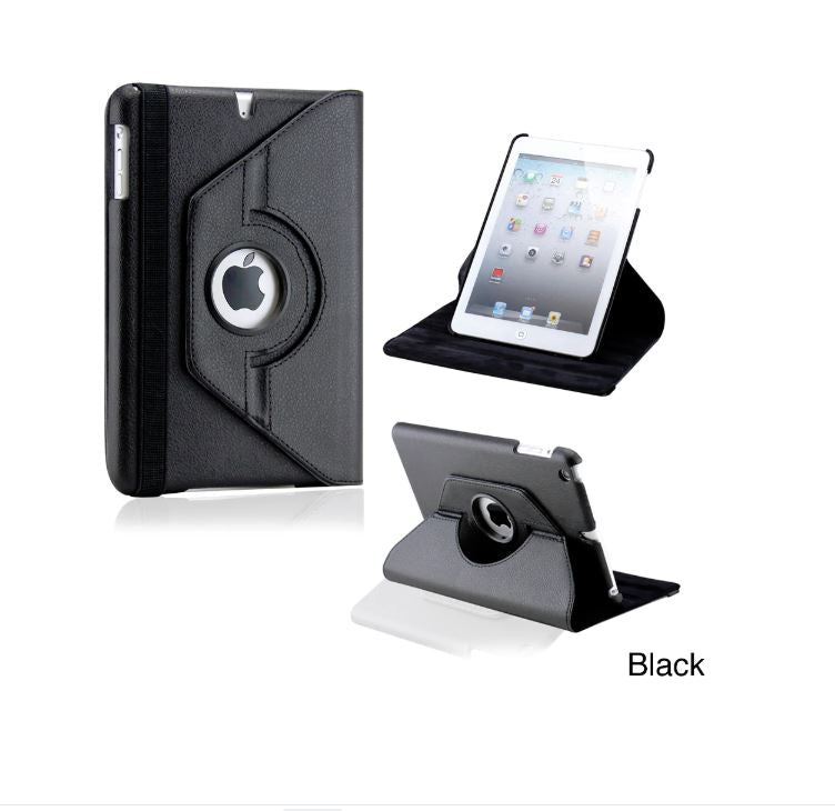 Ipad Mini 6 Rotating Folio Case Black