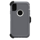 Iphone XR Construction Case In Grey/White