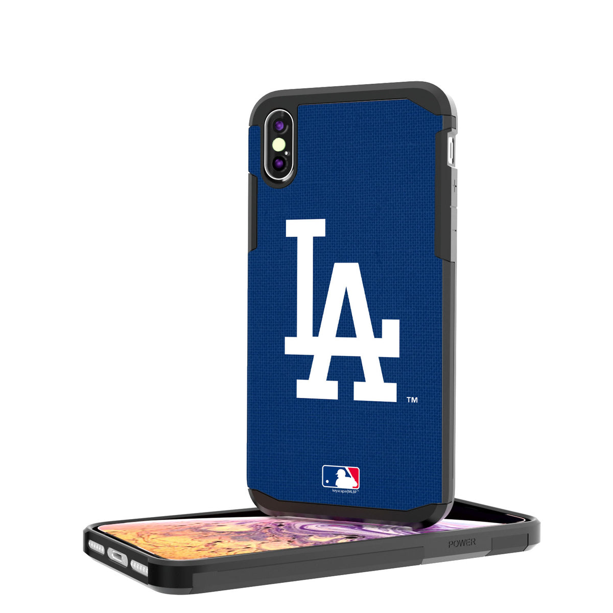 Iphone Xs Max Licensed Team Case Keyscaper MLB Los Angeles Dodgers