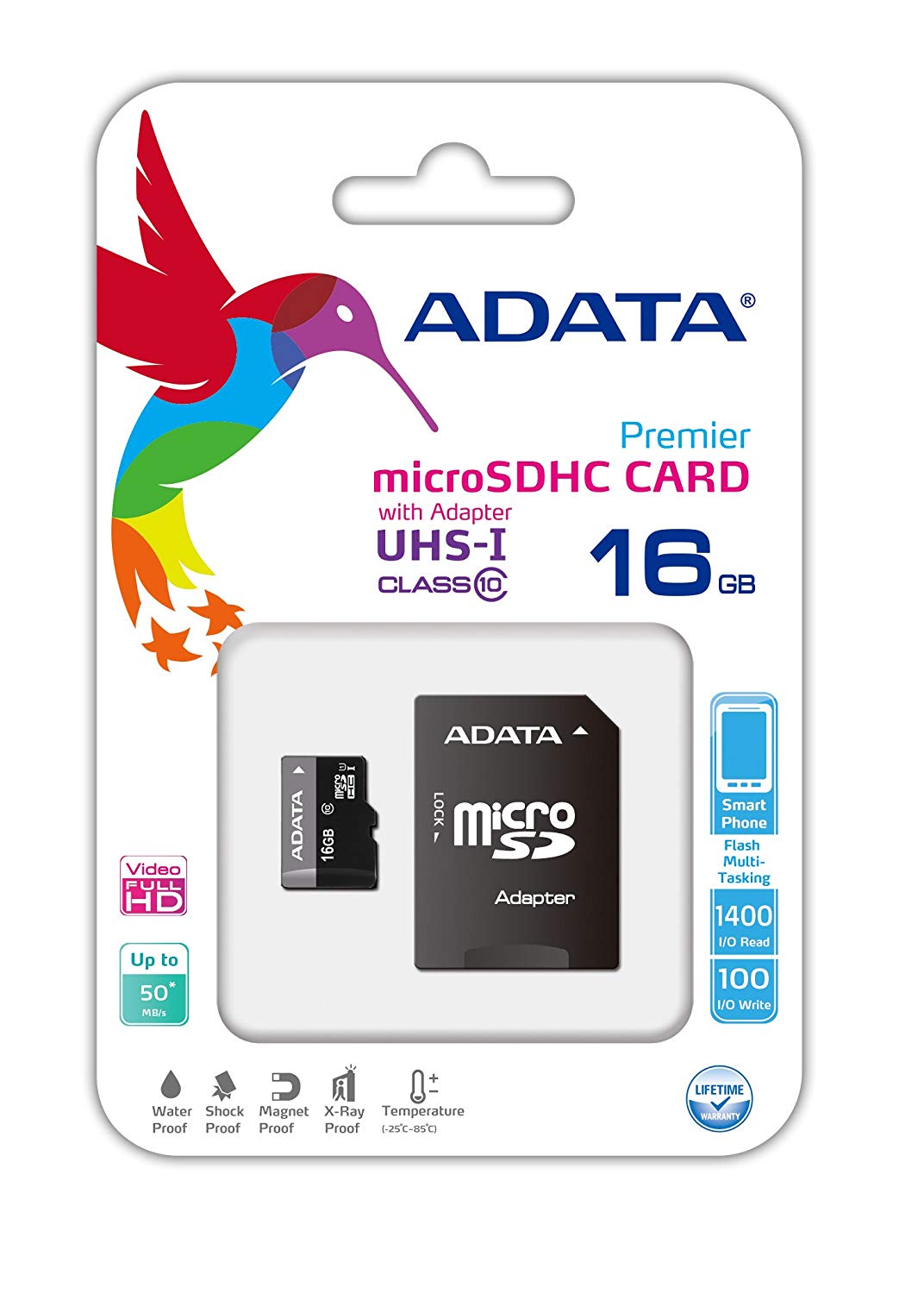 Adata Memory Card Micro SDXC Card Adaptor UHS-I Class 16GB