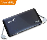 Seahf Powerbank 10,000Mah Black
