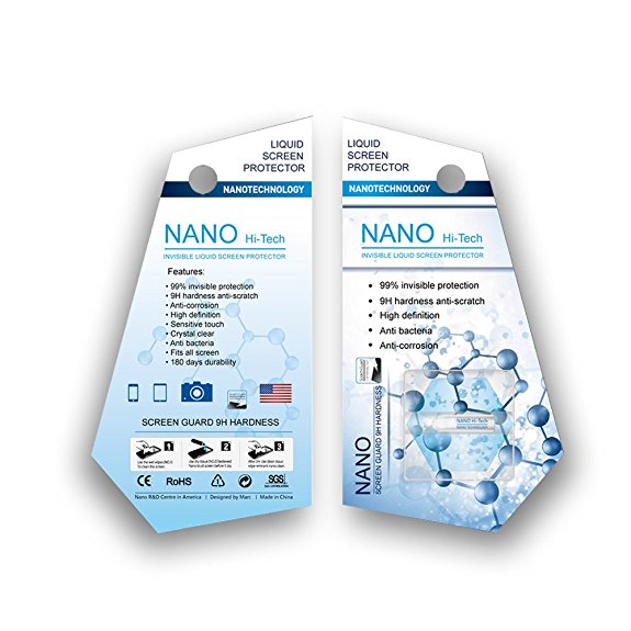 NANO Hi-Tech Liquid Clear Screen Protector - 2mL