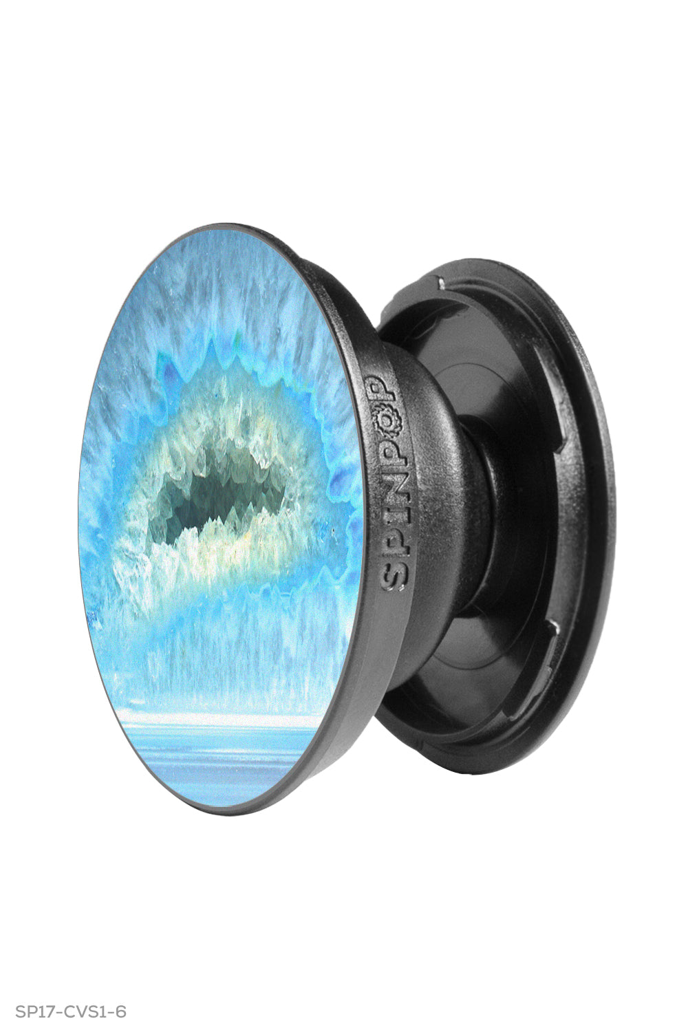 Spin Pop: Expanding Stand and Grip for Smartphones and Tablets - Geode Teal