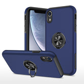 Iphone XR Round Ring Case Navy