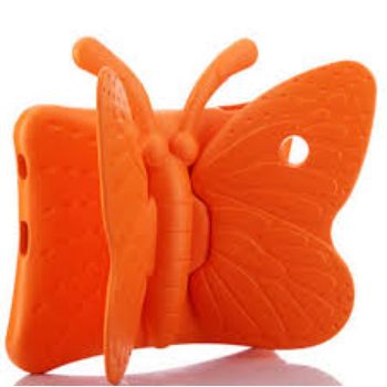 Ipad Mini 12345 Butterfly Style Case Orange