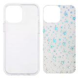 Iphone 13Pro (6.1Inch) Hard TPU Case Clear with Stars Design