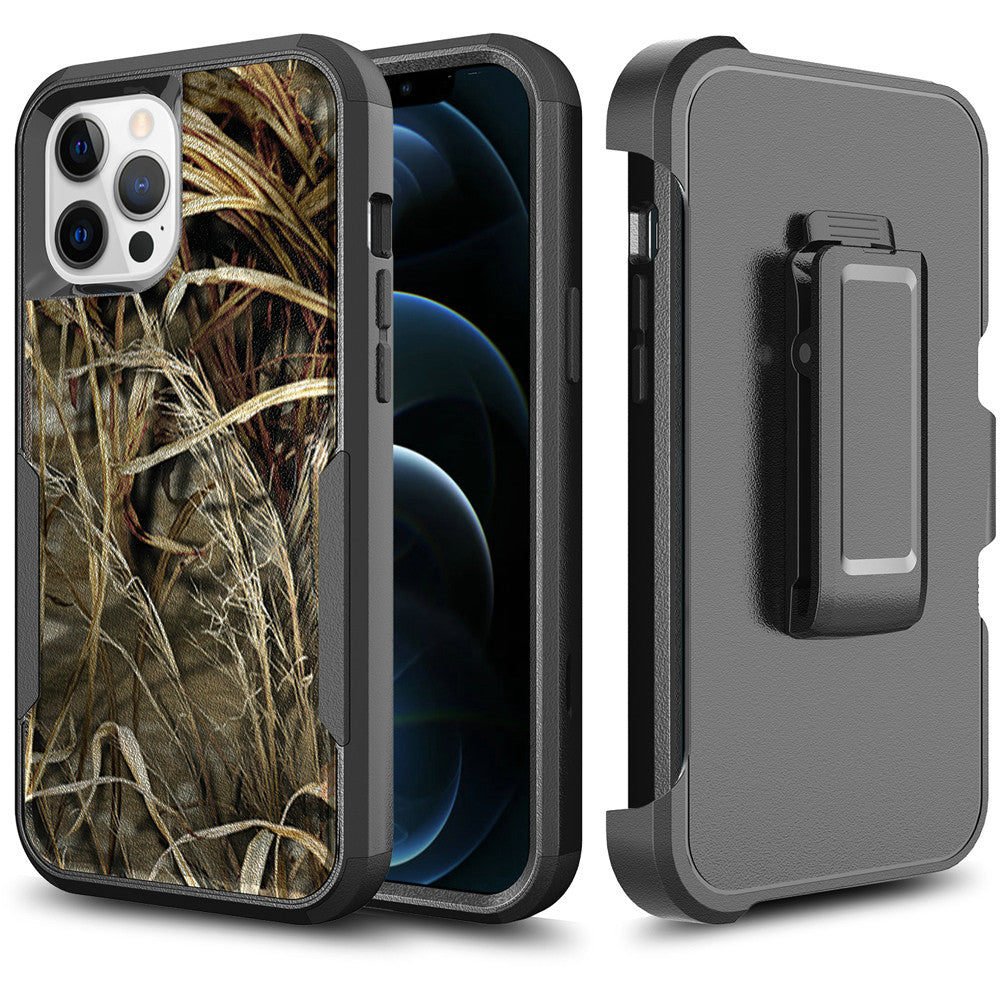Iphone 12Pro Max (6.7 Inch) Construction Case Camo Brown