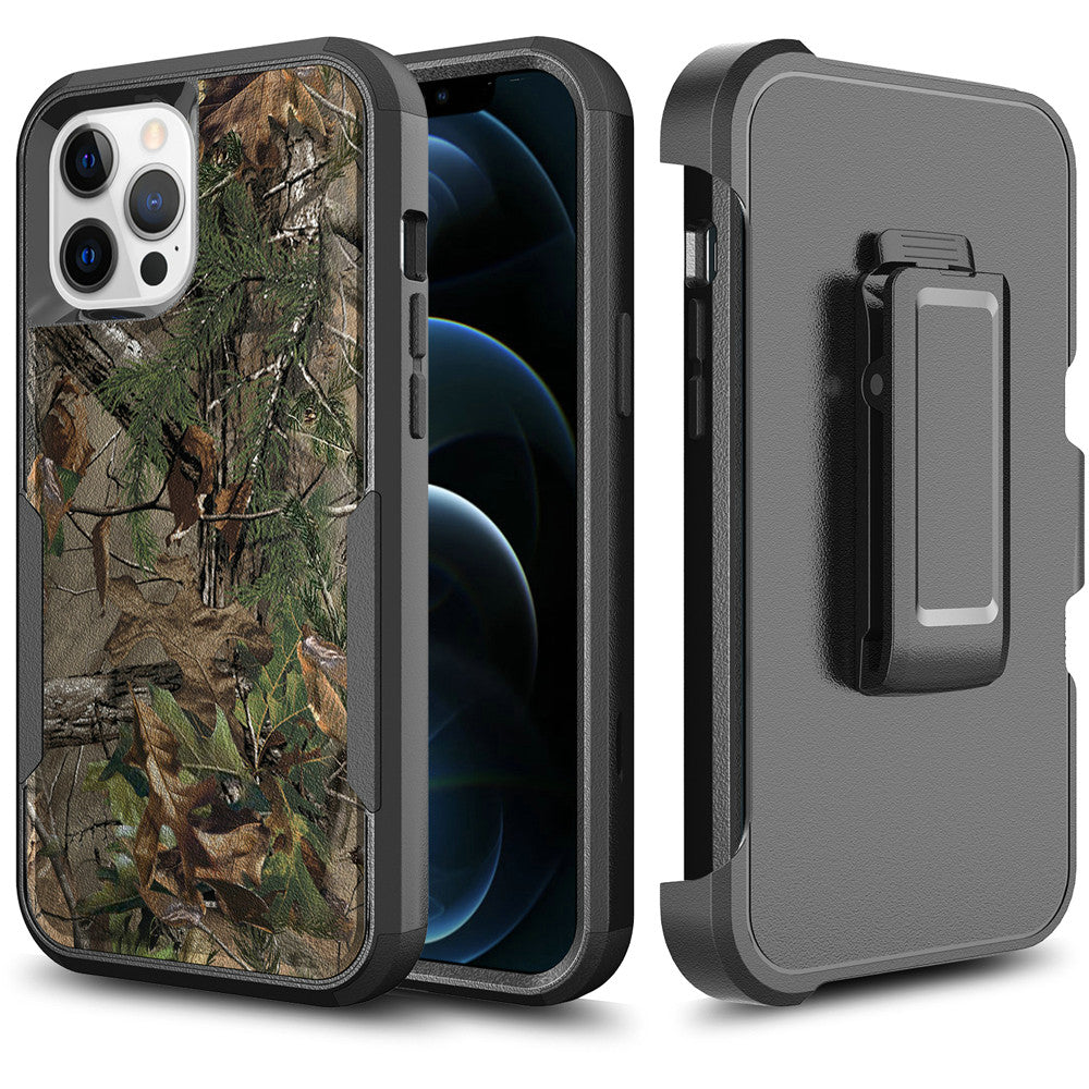 Iphone 12Pro Max (6.7 Inch) Construction Case Camo Green