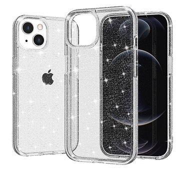 Iphone 13Pro (6.1Inch) Hard TPU Case Clear Shimmer