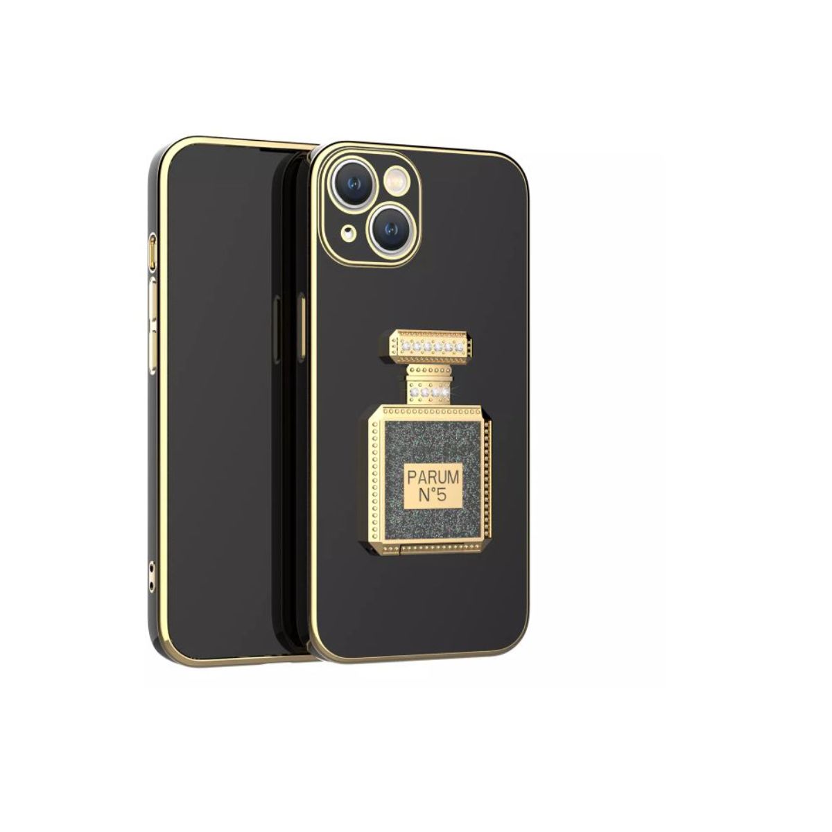 Iphone 11 (6.1Inch) Perfume Diamond Stand TPU Case Black